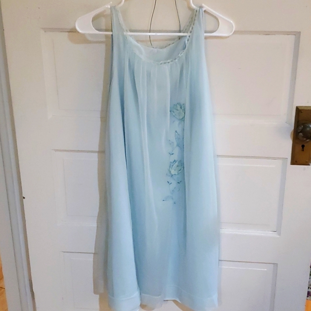 Light Blue Vintage Nightdress